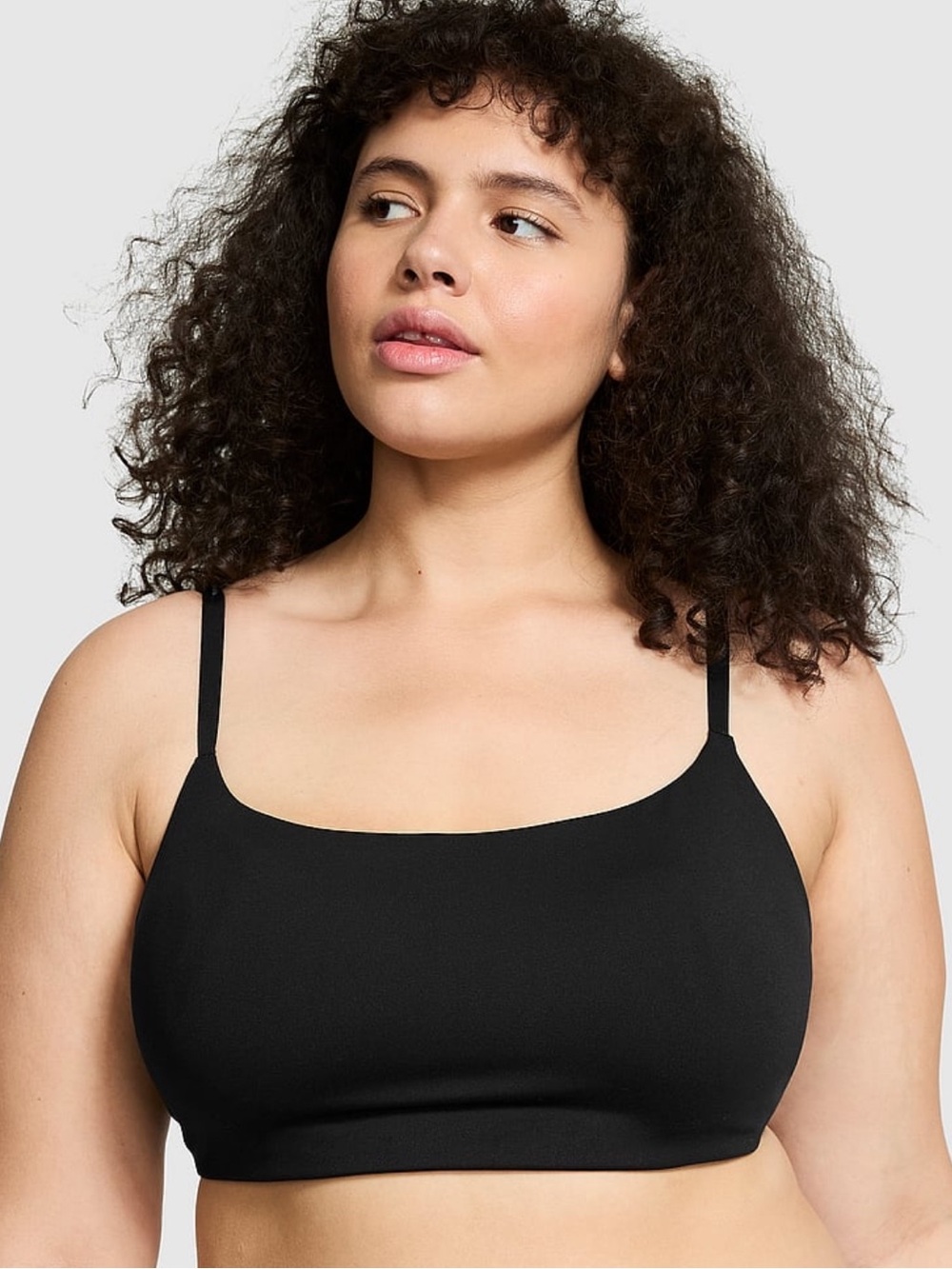 PINK Relay Square-Neck Sports Bra